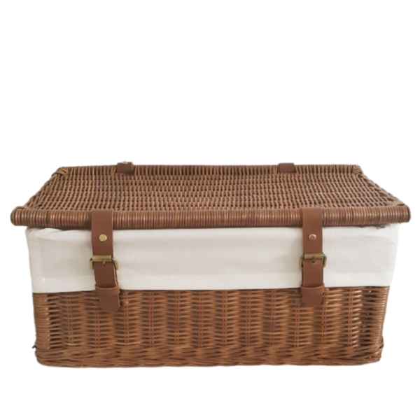 Elegant Rattan Chest: Practical and Decorative Storage